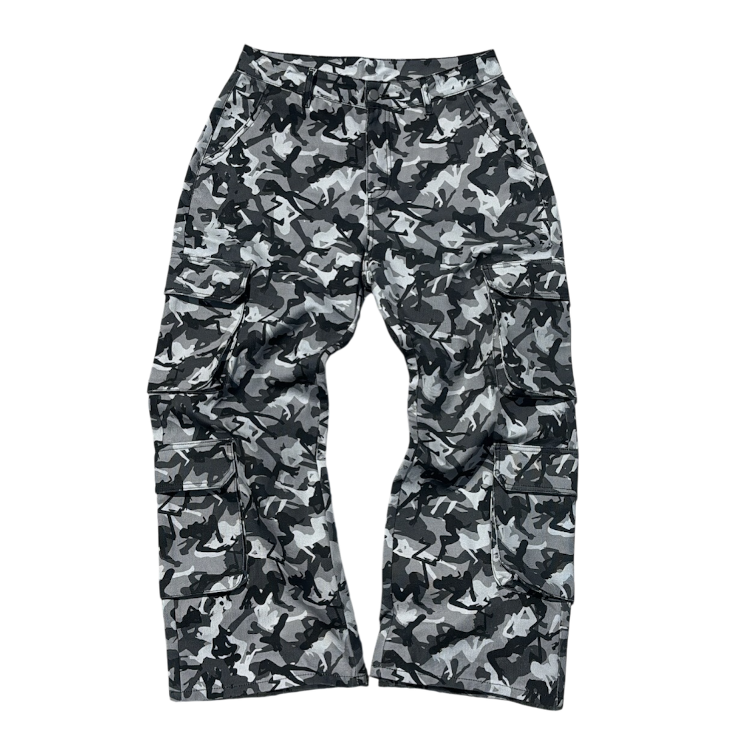 Fatal Figures Camo Canvas Cargos